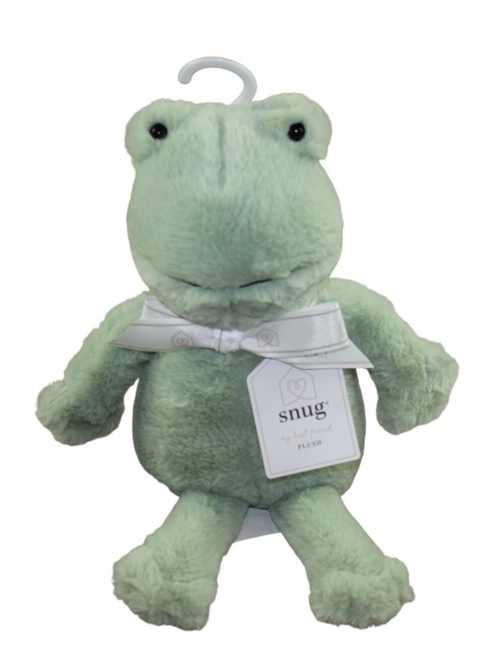 Snug Frog Plush Infant Toy 14" Toddler Stuffed Animal Soft Lovey Green NWT